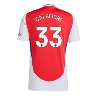 Arsenal Riccardo Calafiori #33 Heimtrikot 2024-25 Kurzarm